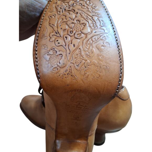 Bed-Stu Oak Tree Farms Women's 12 Victorian Vintage Rustic Romantic Janet Boots - Picture 7 of 16